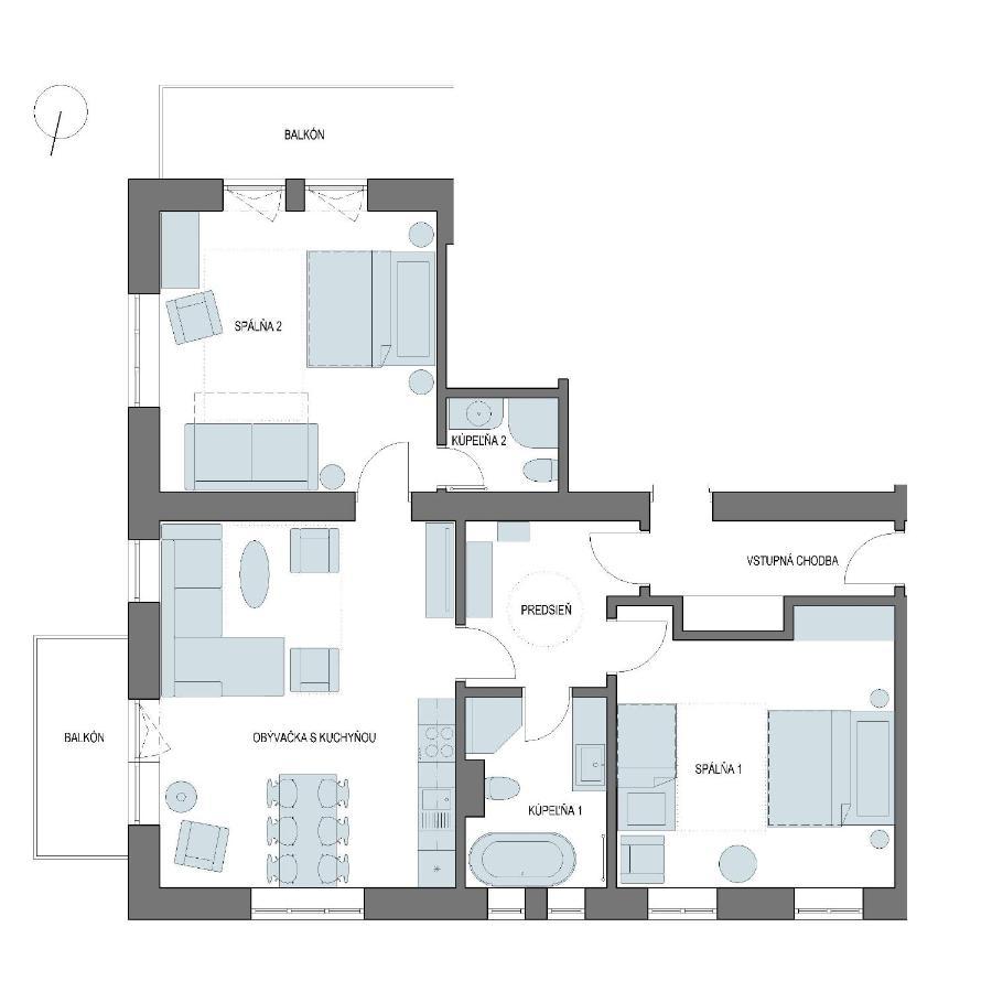 Bellevue Apartments Vila Vlasta Stary Smokovec Vysoké Tatry Extérieur photo